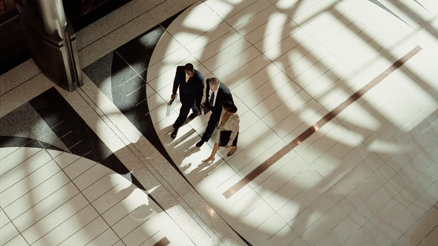 business people in office space business people in office space